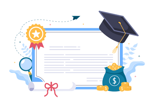 Certificate generation system for schools and colleges